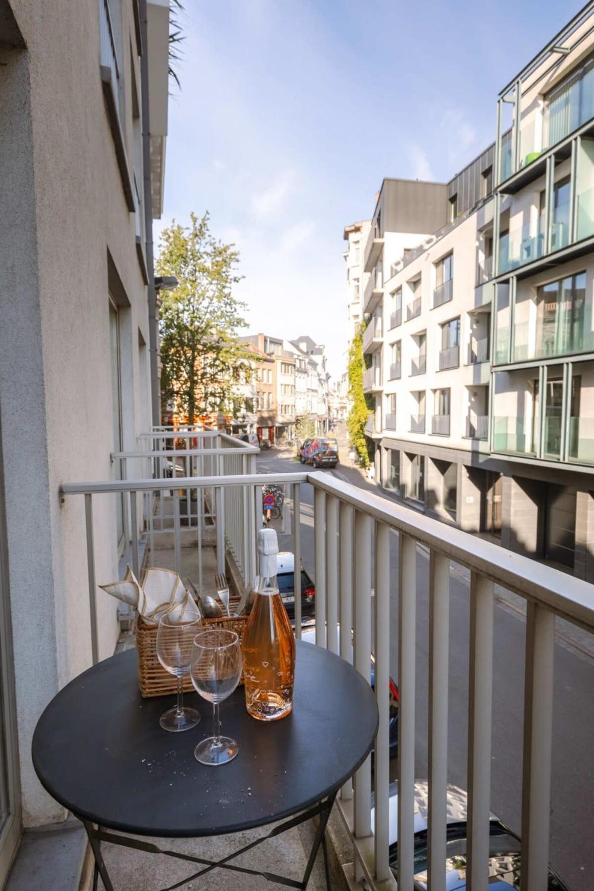 Stylish Apartment With Terrace And Balcony Αμβέρσα Εξωτερικό φωτογραφία